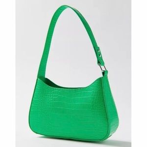 UO Faux Croc Shoulder Bag